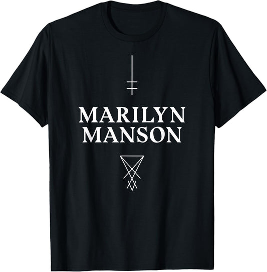 Marilyn Manson – Satan Cross T-Shirt - T-Shirt | Black