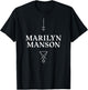 Marilyn Manson – Satan Cross T-Shirt - T-Shirt | Black