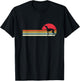 Whippet Dog . Vintage Retro Whippet T-Shirt - T-Shirt | Black