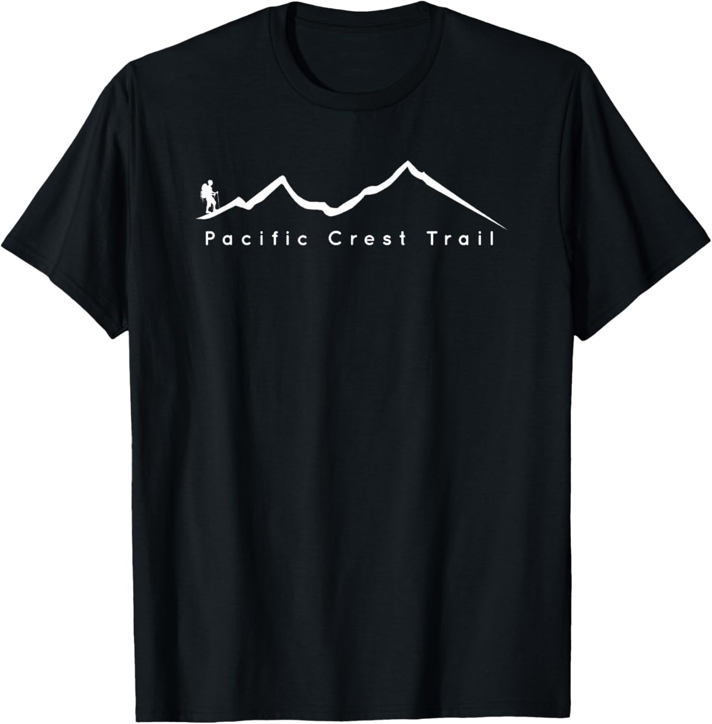 Pacific Crest Trail Backpacker T-Shirt - T-Shirt | Black