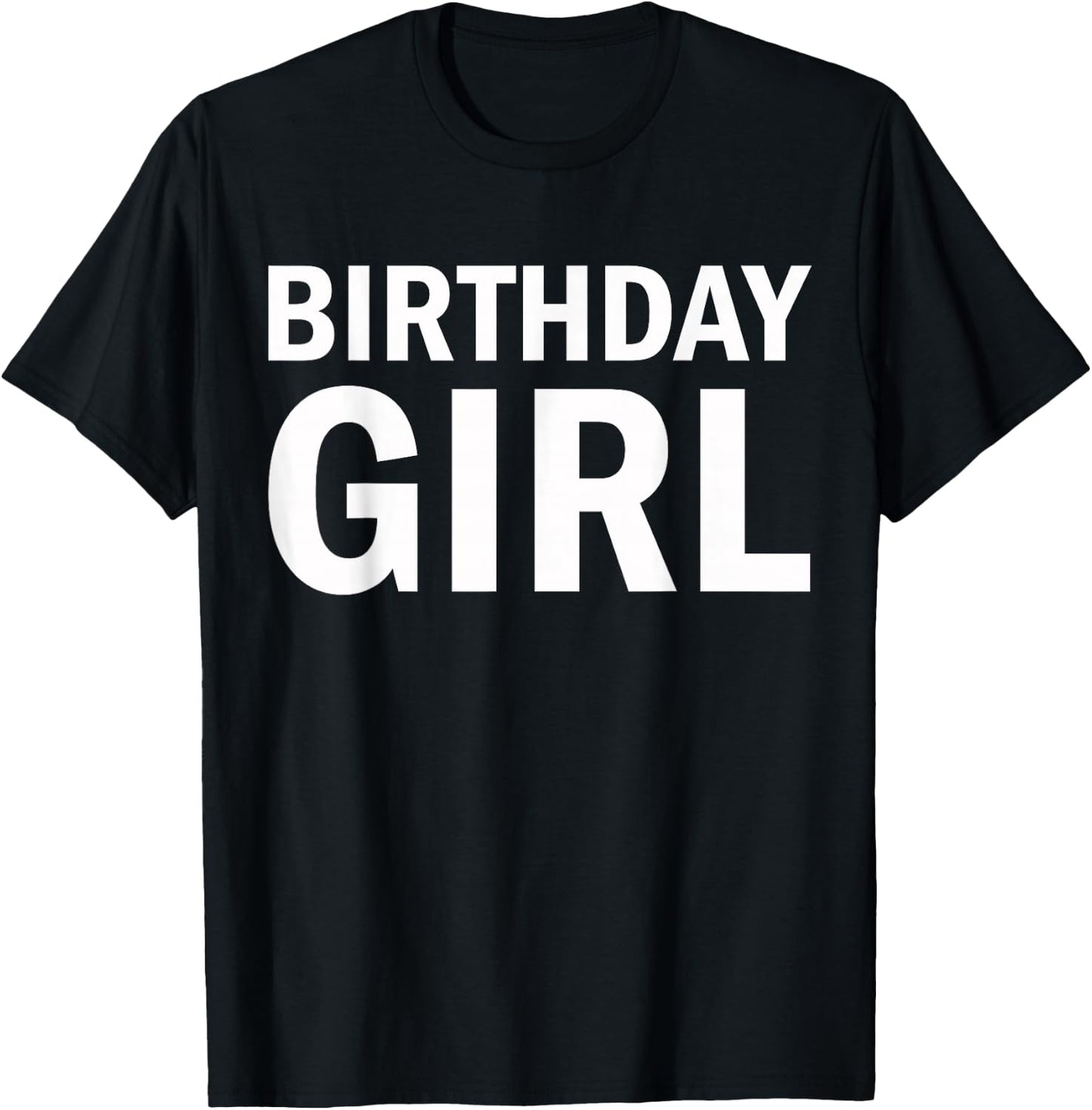 Birthday Girl Matching Family Costume Bday Party Women Girl T-Shirt - T-Shirt | Black