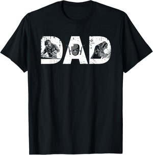 Dad Welder Welding Metal Fabricator Funny Father's Day T-Shirt - T-Shirt | Black