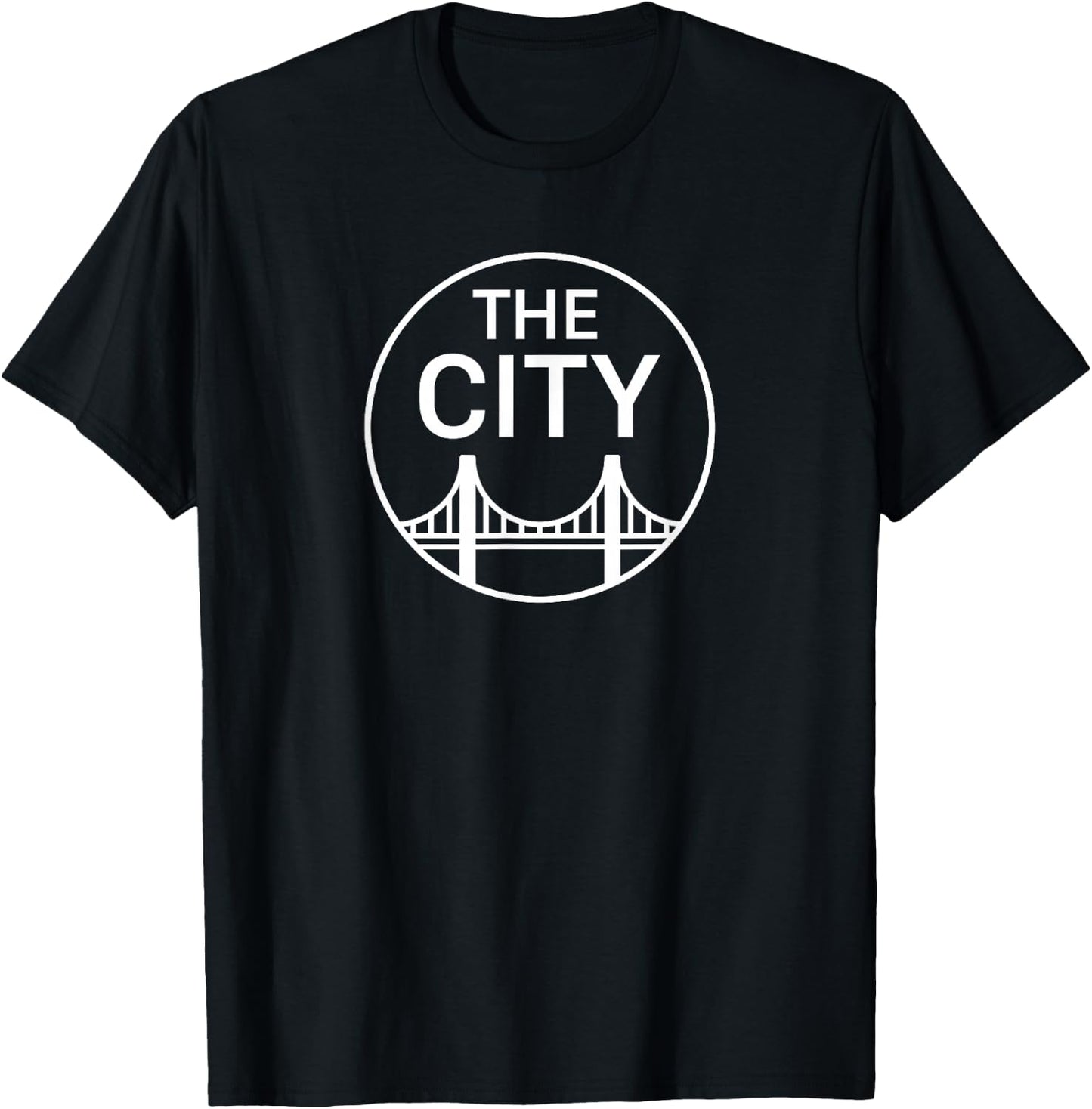 San Francisco, California Shirt - The City Logo T-Shirt - T-Shirt | Black