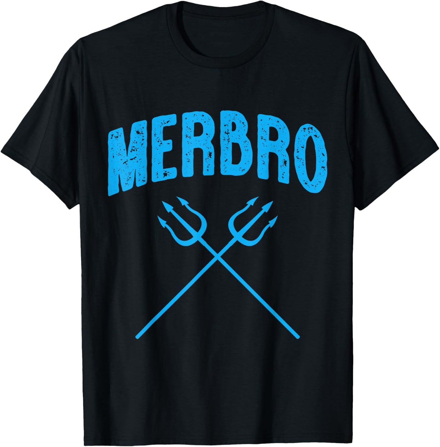 Merbro Brother of The Birthday Mermaid T-Shirt - T-Shirt | Black