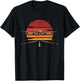 Pilot & Gifts Retro Airplane Pilot - Men's Black Small Classic Fit Short Sleeve Cotton 60% Polyester 40% T-Shirt - T-Shirt | Black