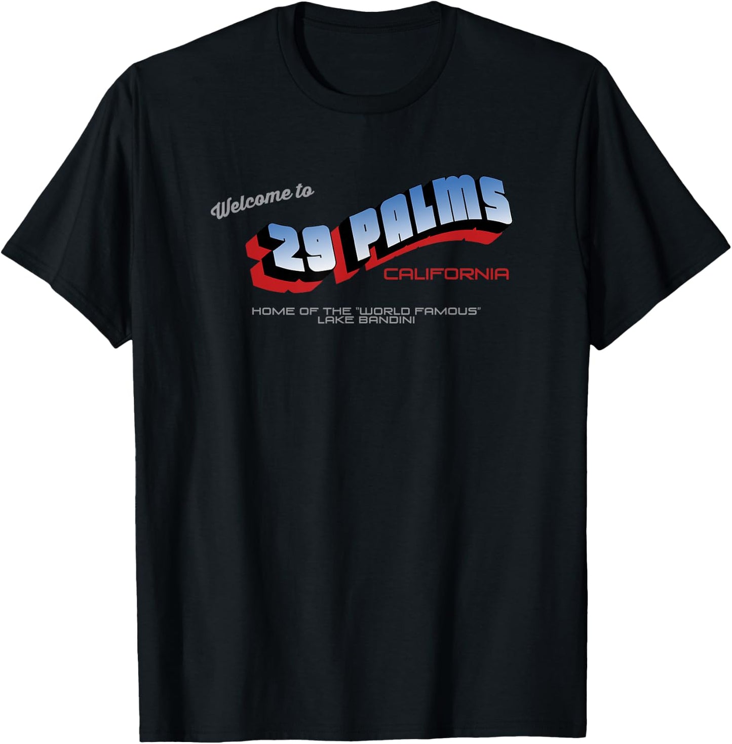 Welcome to 29 Palms California T-Shirt - T-Shirt | Black