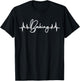 Cupcake Heartbeat EKG Pulse Cupcake Baking Chef T-Shirt - T-Shirt | Black
