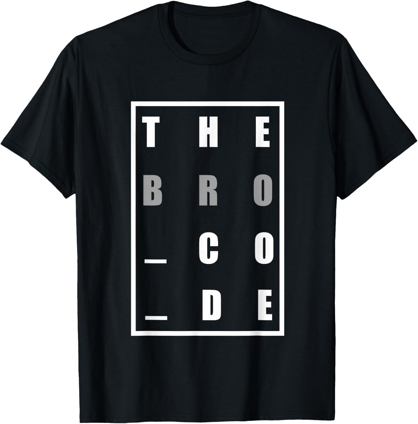 Bro Code Programming T-Shirt - T-Shirt | Black
