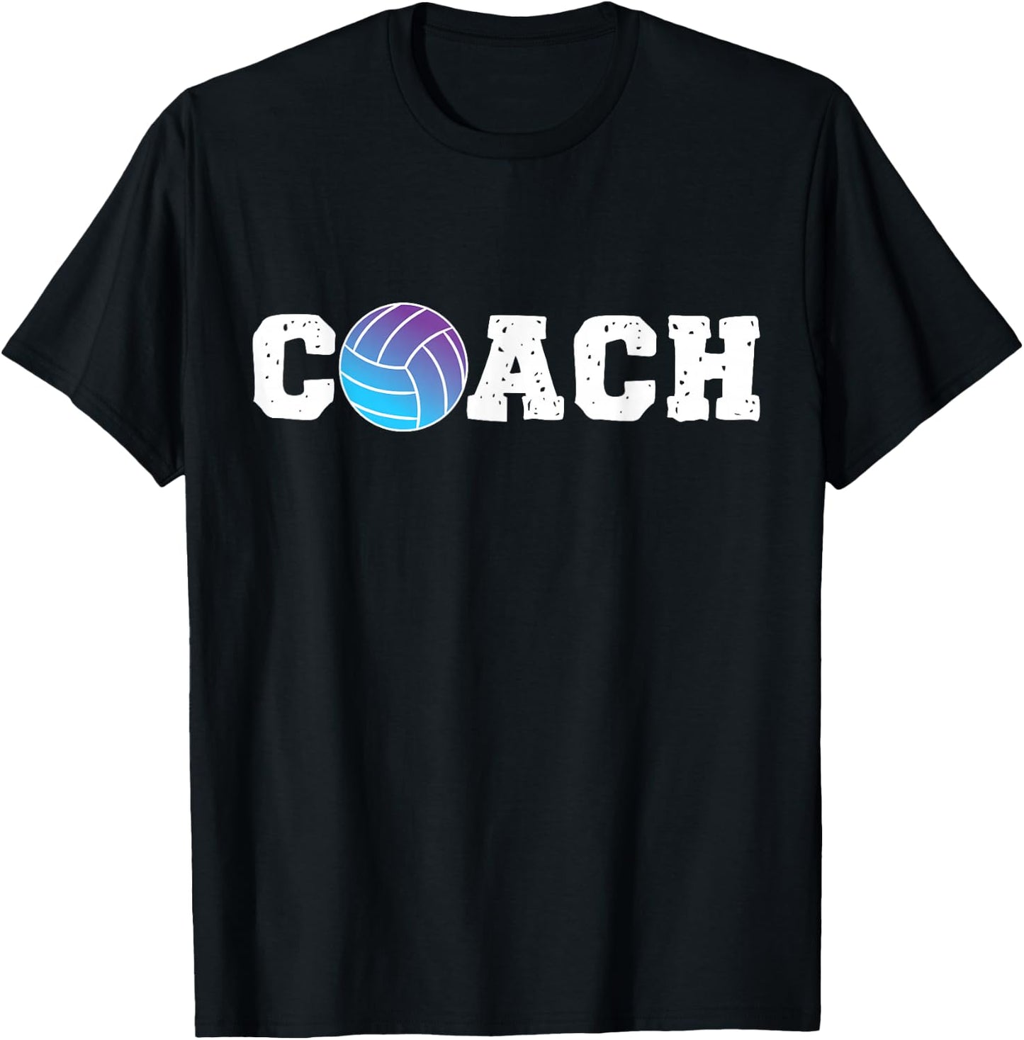 Team Coach Coach Volleyball Player T-Shirt - T-Shirt | Black