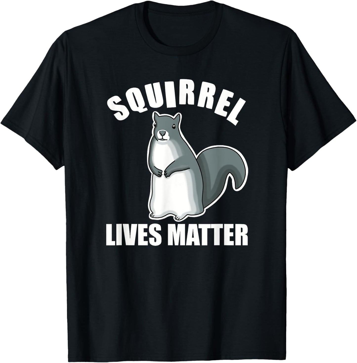 Squirrel Lives Matter T-Shirt - T-Shirt | Black
