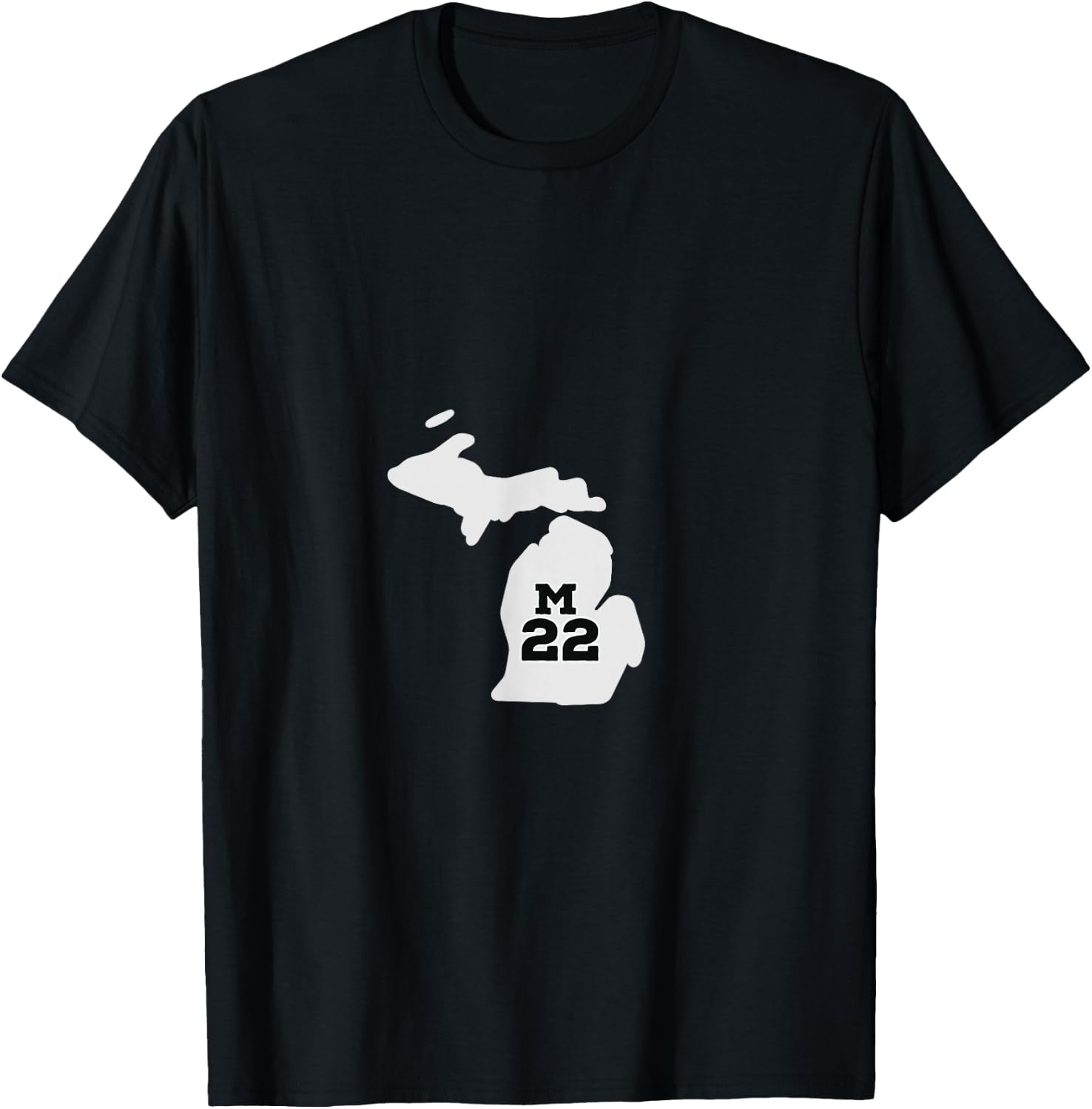 Michigan M22 route T-Shirt - T-Shirt | Black