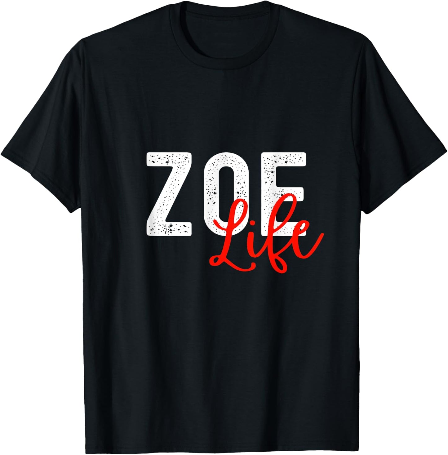Zoe Life T-Shirt - T-Shirt | Black