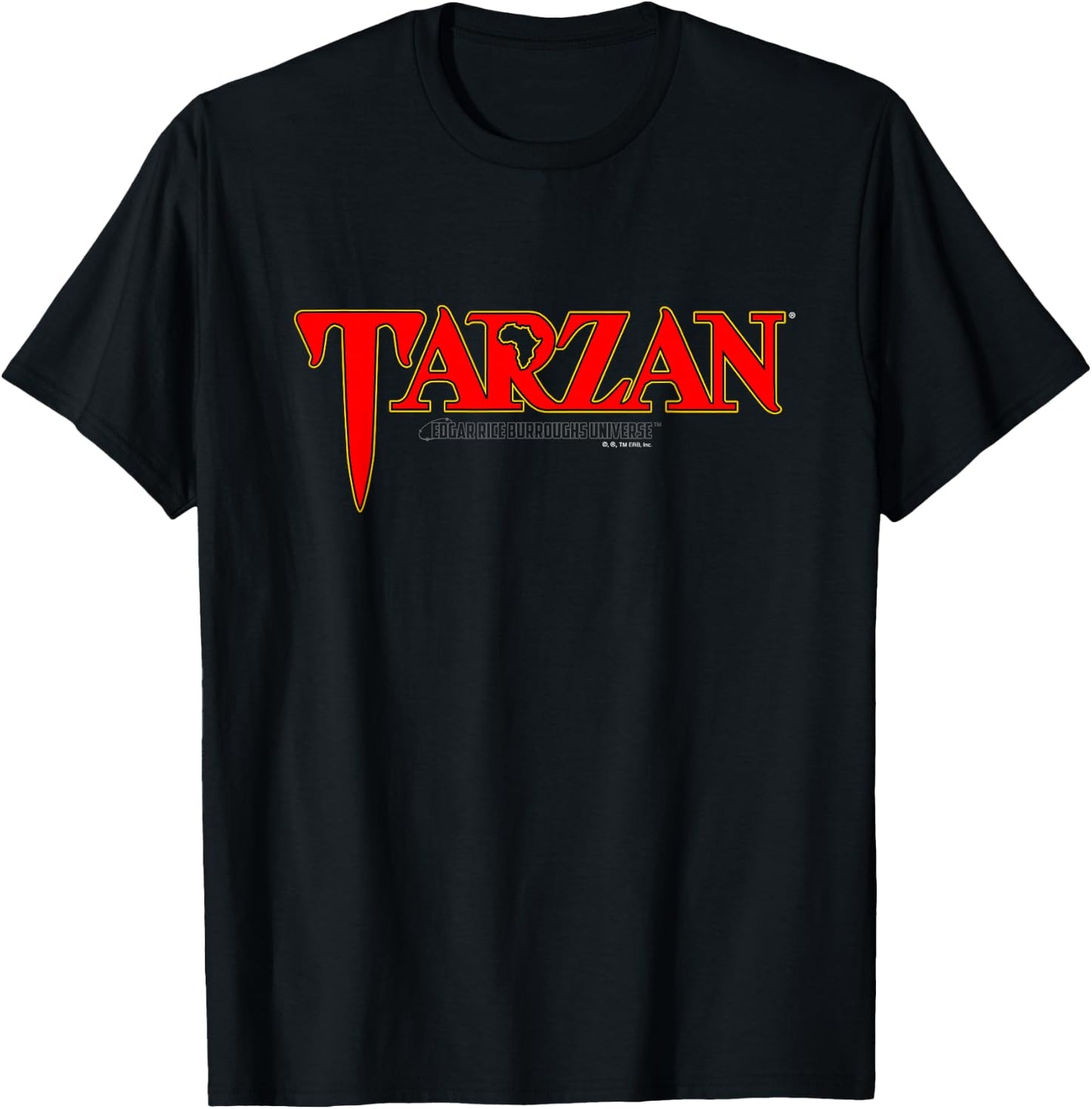 Tarzan Logo Black T-Shirt - T-Shirt | Black