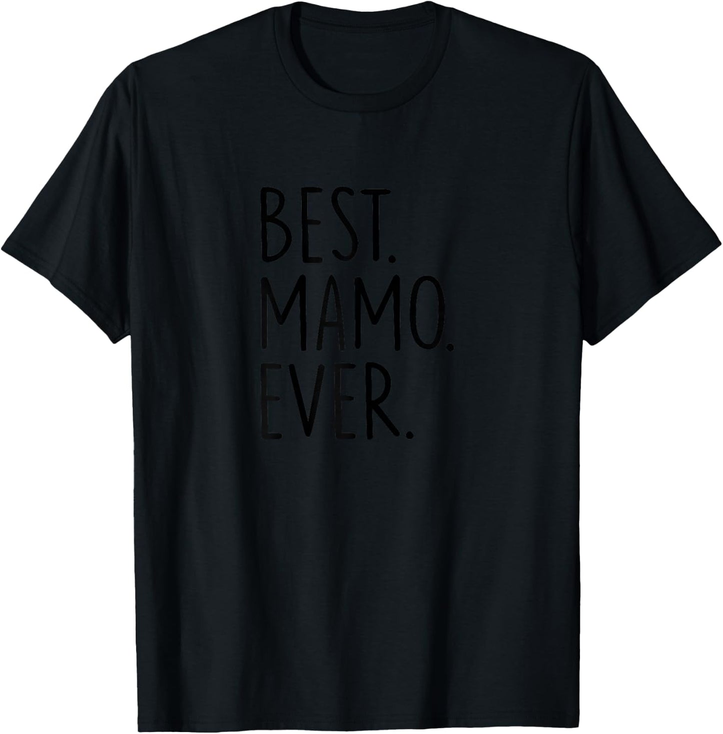 Gifts For Mamo Best Mamo Ever - Women's Blue X-Small Classic Fit Short Sleeve T-Shirt - T-Shirt | Black