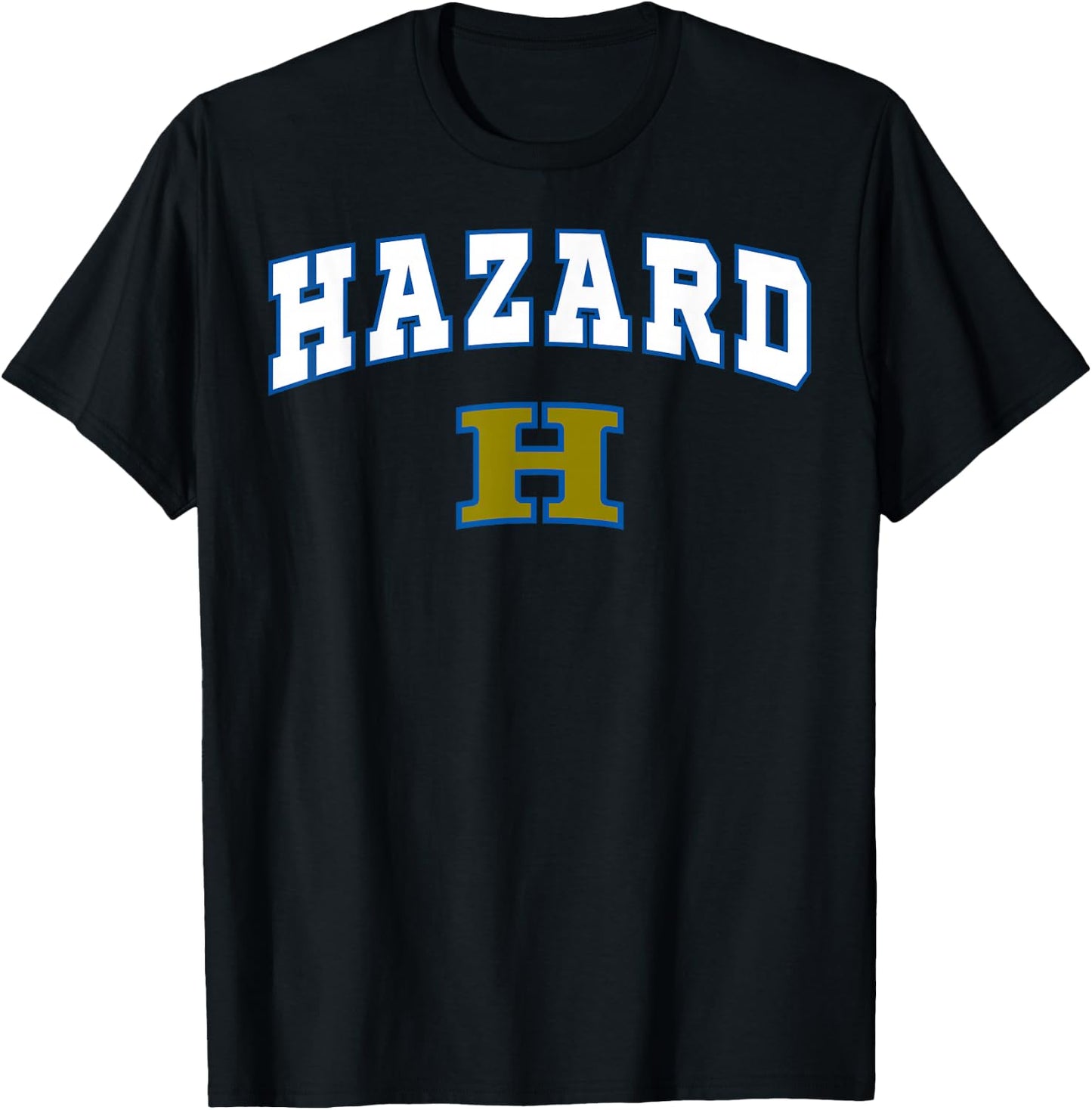 Hazard High School Bulldogs C2 T-Shirt - T-Shirt | Black