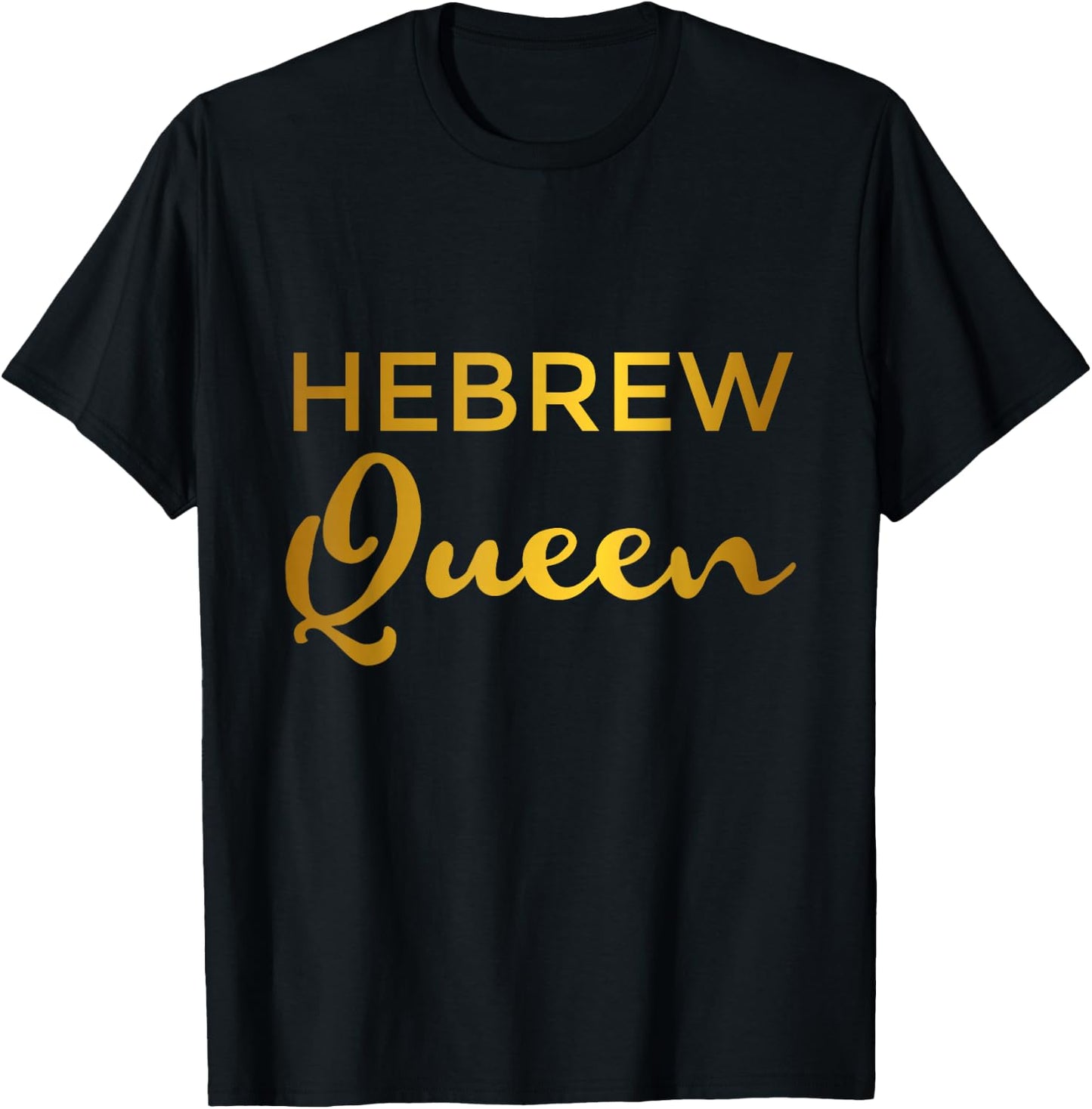 Hebrew Queen Shirt Hebrew Israelite Clothing Lion of Judah T-Shirt - T-Shirt | Black