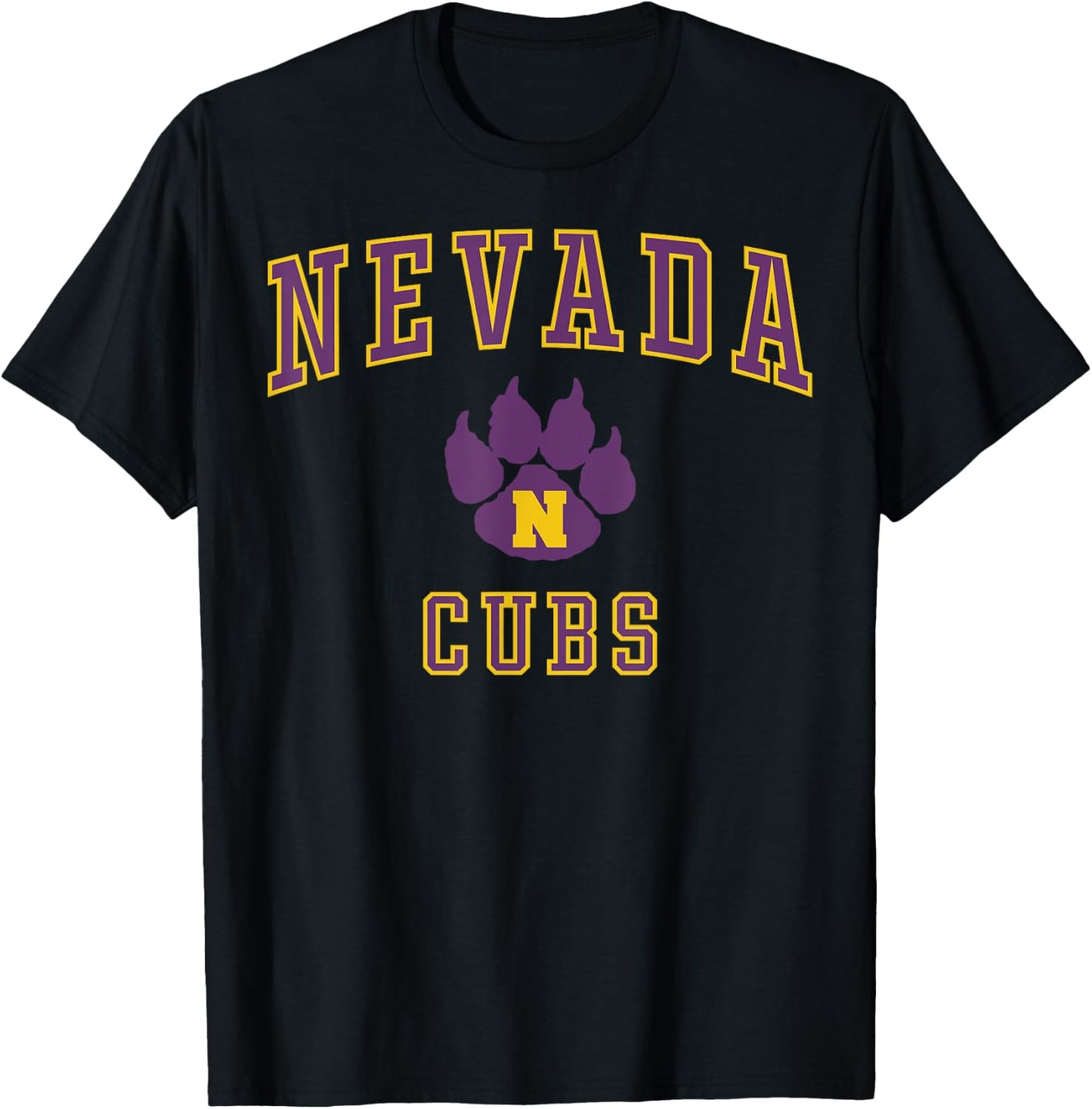 Nevada High School Cubs C1 T-Shirt - T-Shirt | Black