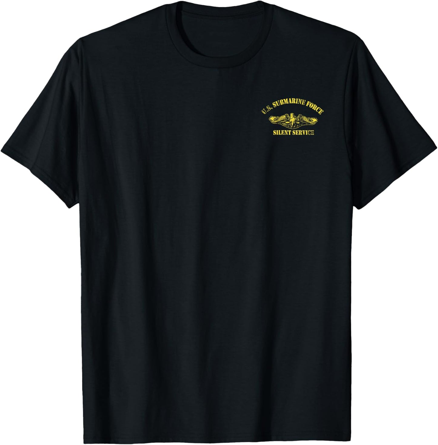 U.S Submarine Force Silent Service Veteran Submariner Gifts T-Shirt - T-Shirt | Black