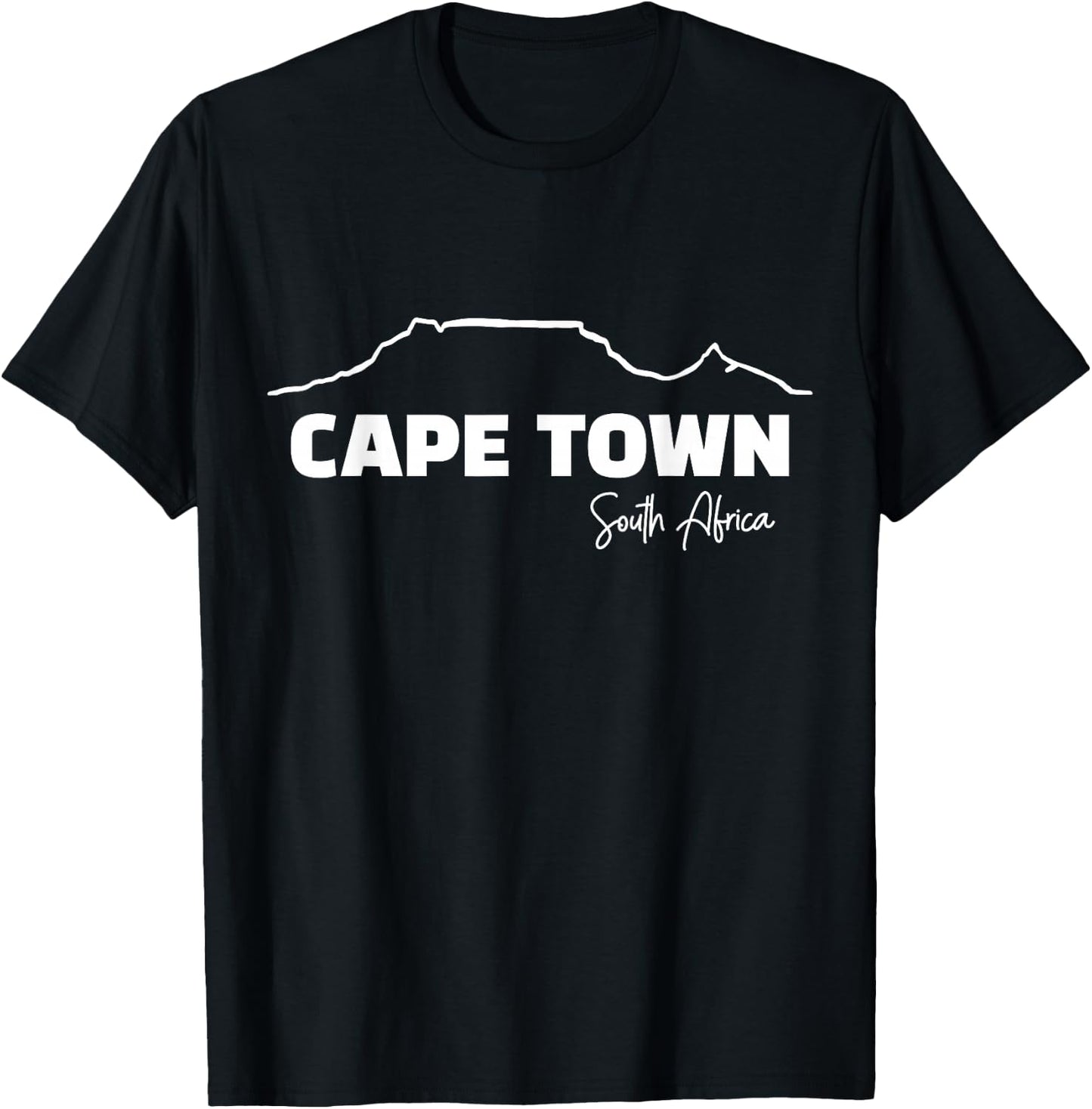 Cape Town South Africa T-Shirt - T-Shirt | Black