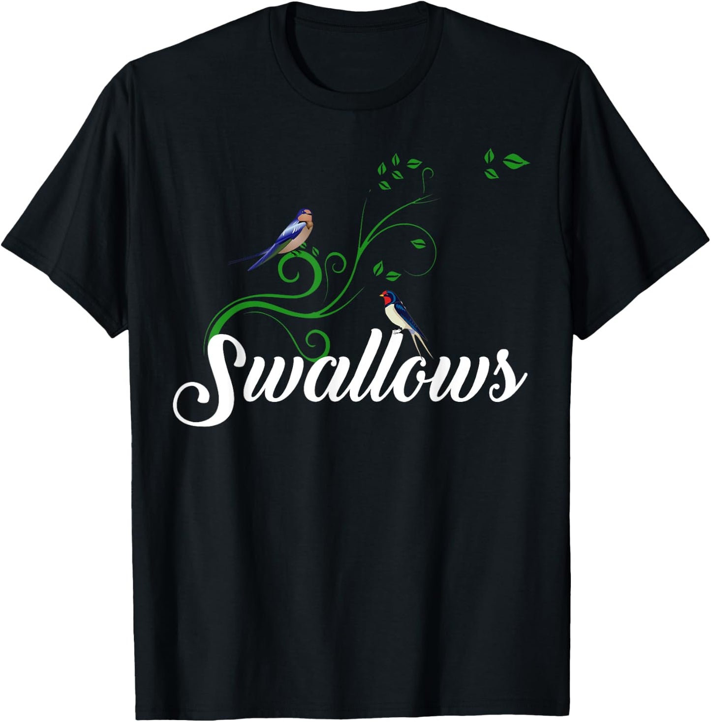 SWALLOWS! Funny Inappropriate Suggestive T-Shirt - T-Shirt | Black