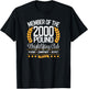 Powerlifter Bodybuilder Gift 2000 Pound Club T-Shirt - T-Shirt | Black