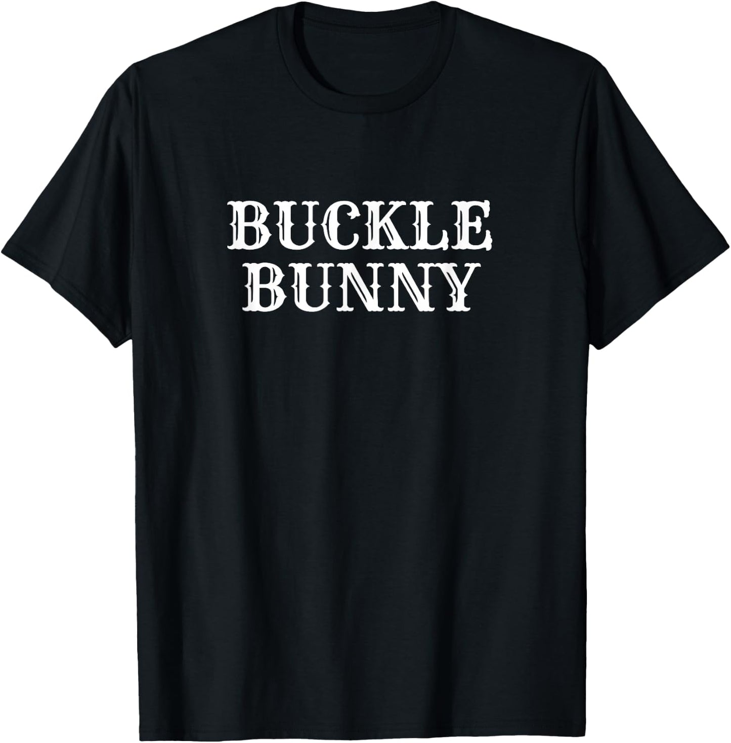 Buckle Bunny T-Shirt - T-Shirt | Black