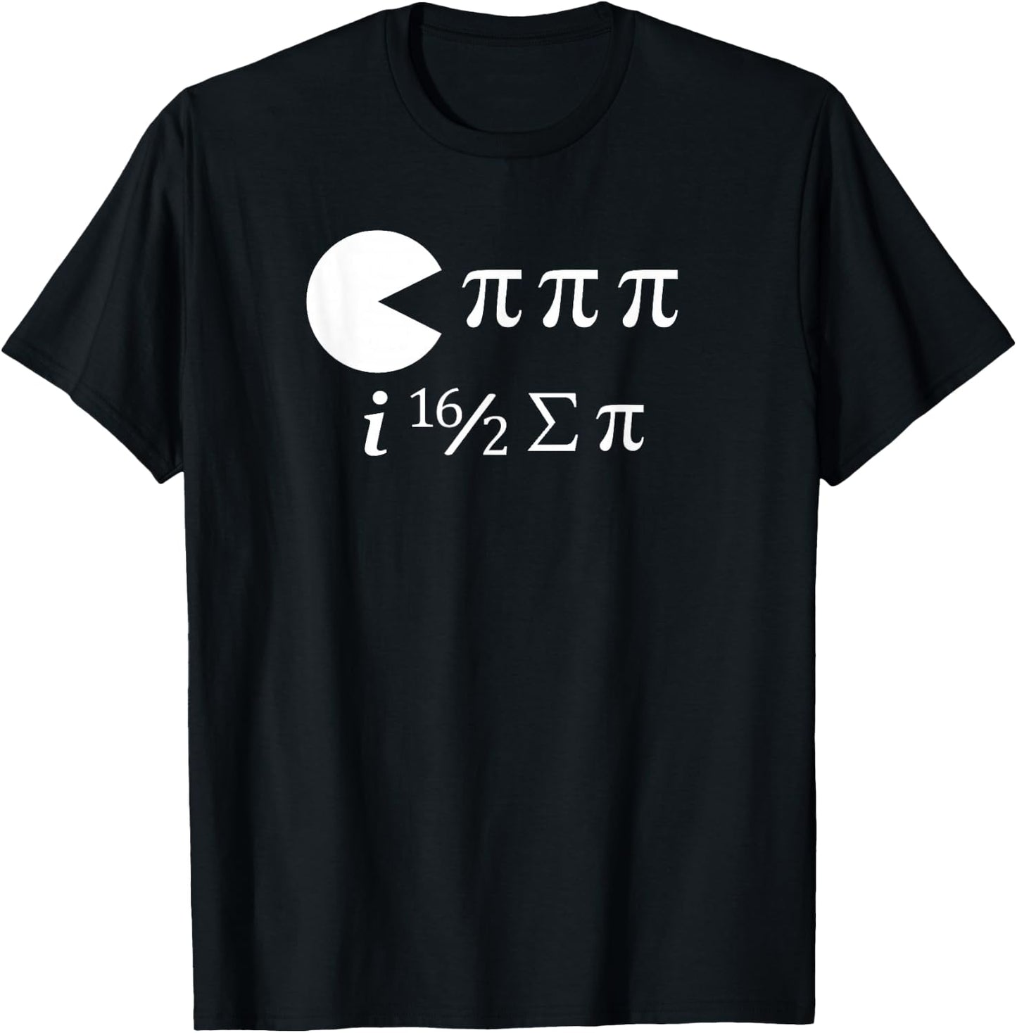 Funny Pi Day Math Science Ate Some Pi T-Shirt - T-Shirt | Black