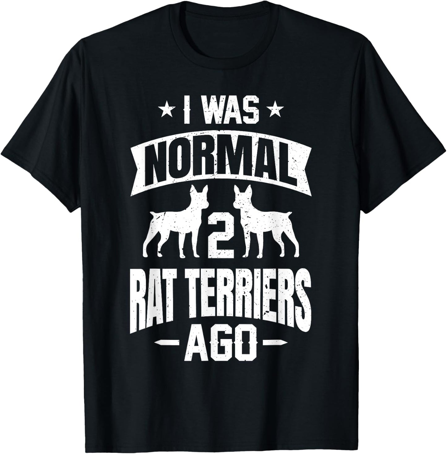 Funny Rat Terrier Rat Terrier Lover Gifts T-Shirt - T-Shirt | Black