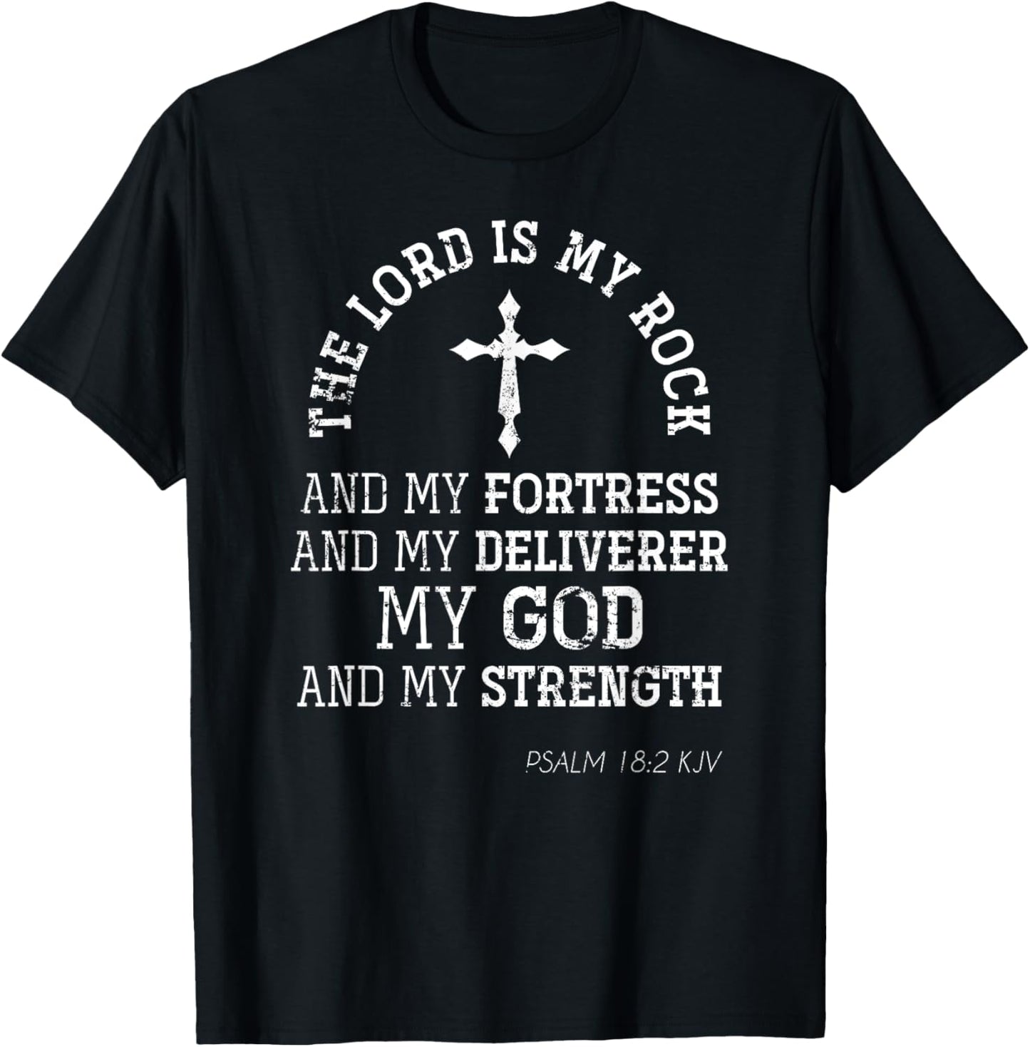 Bible Verse Christianity Faith Jesus Lord Devotee Prayer T-Shirt - T-Shirt | Black
