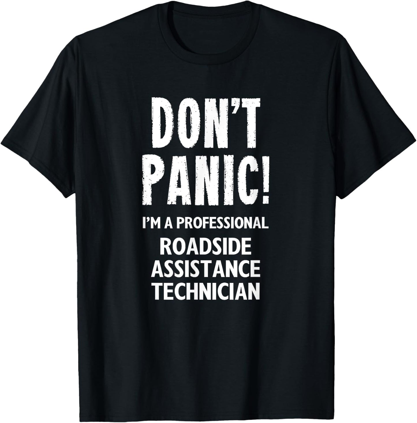 Roadside Assistance Technician T-Shirt - T-Shirt | Black