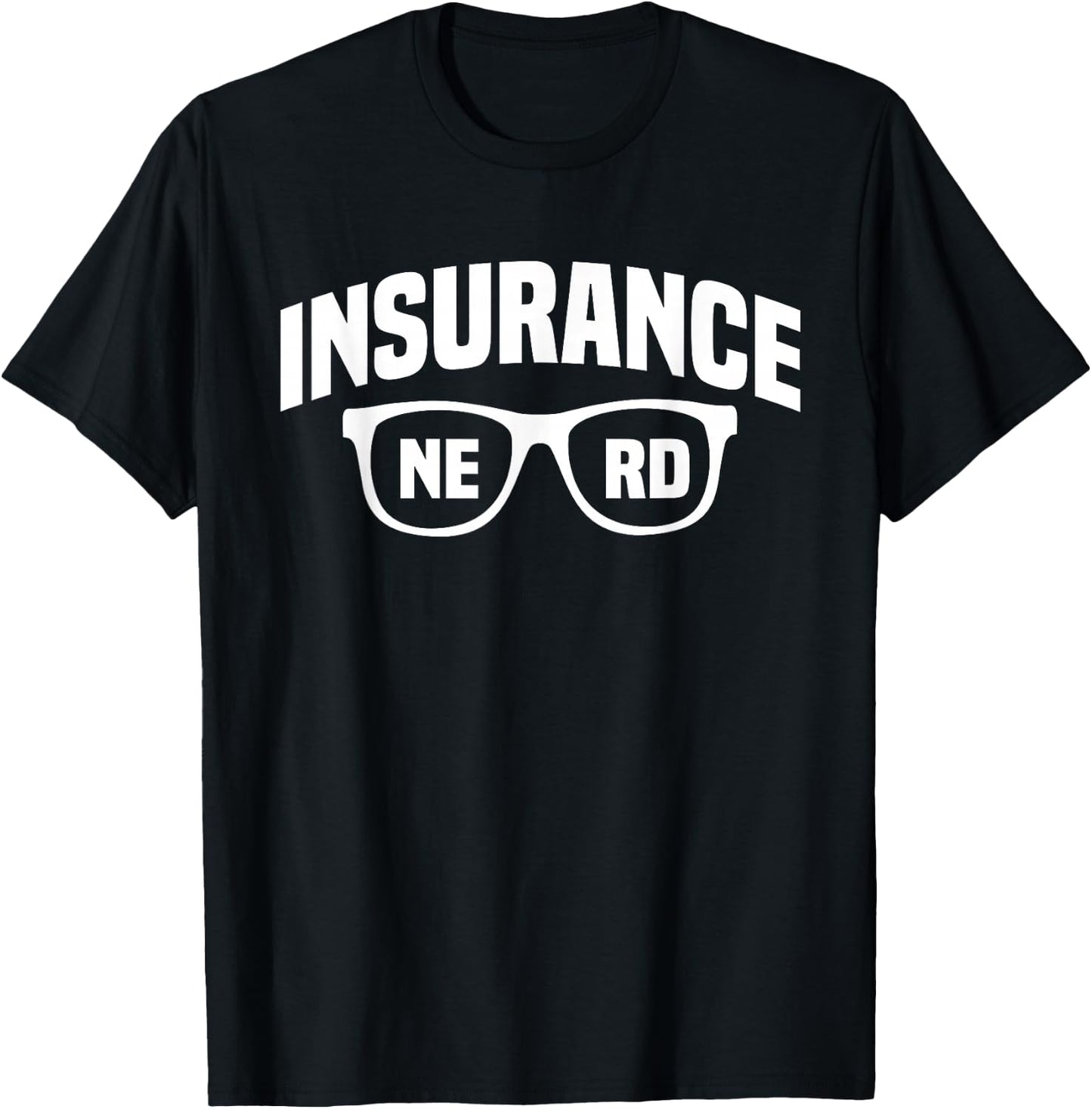 Insurance Broker Nerd Profession T-Shirt - T-Shirt | Black