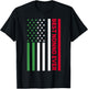 Italian Nonno Italy American Flag Best Nonno Italian Grandpa T-Shirt - T-Shirt | Black