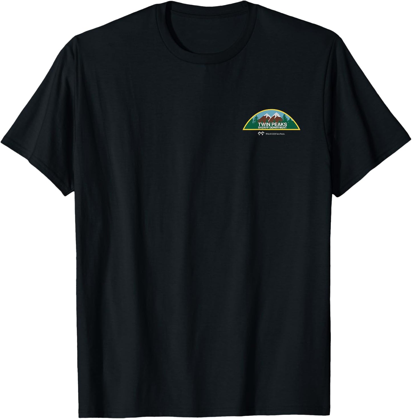 Twin Peaks Sheriff's Department T-Shirt - T-Shirt | Black
