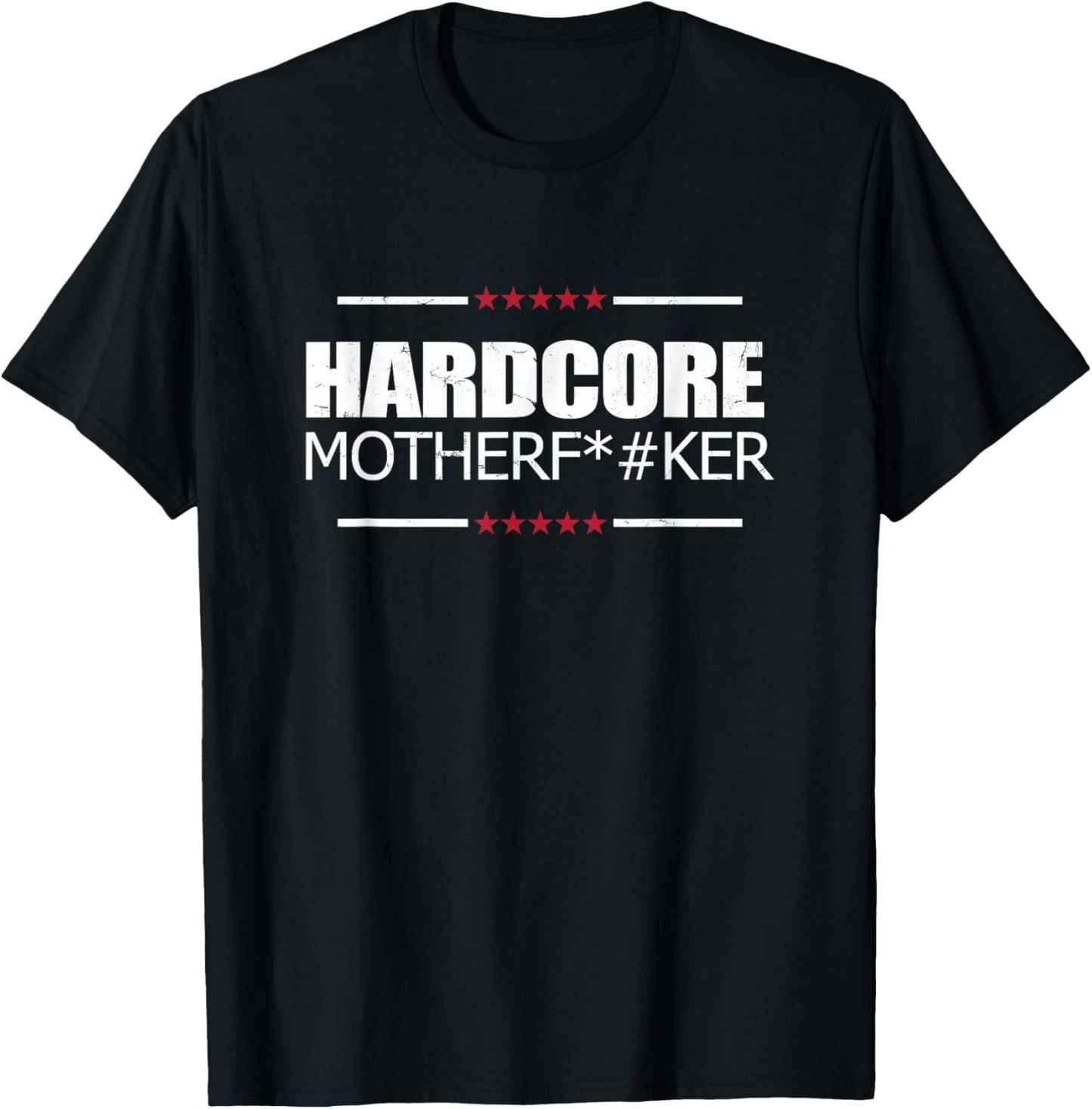 hardcore motherfucker funny RAVE nightclub Music DJs party T-Shirt - T-Shirt | Black