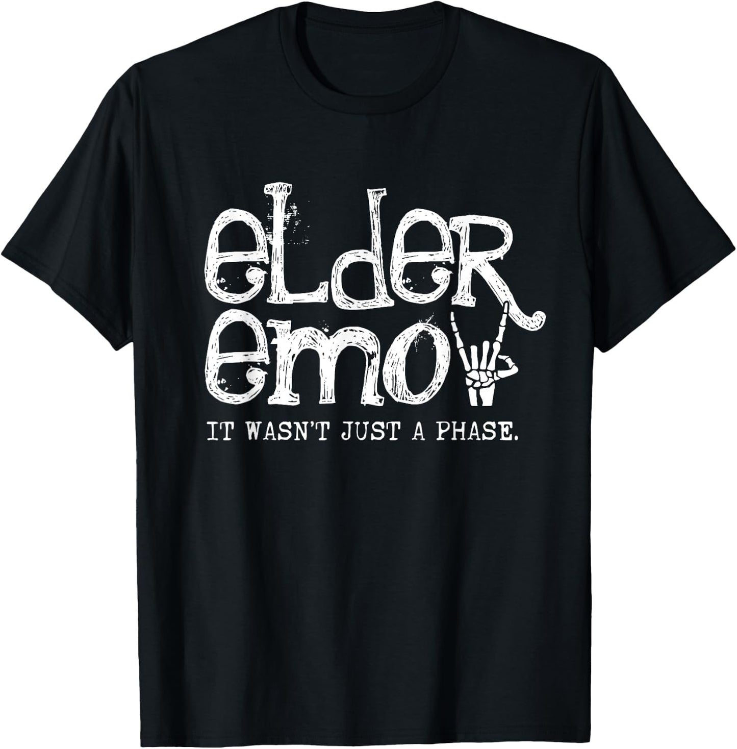 Emo Rock Elder Emo y2k 2000s Emo Ska Pop Punk Band Music T-Shirt - T-Shirt | Black