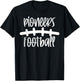 Pioneers Football School Spirit Team Mascot Game Night T-Shirt - T-Shirt | Black