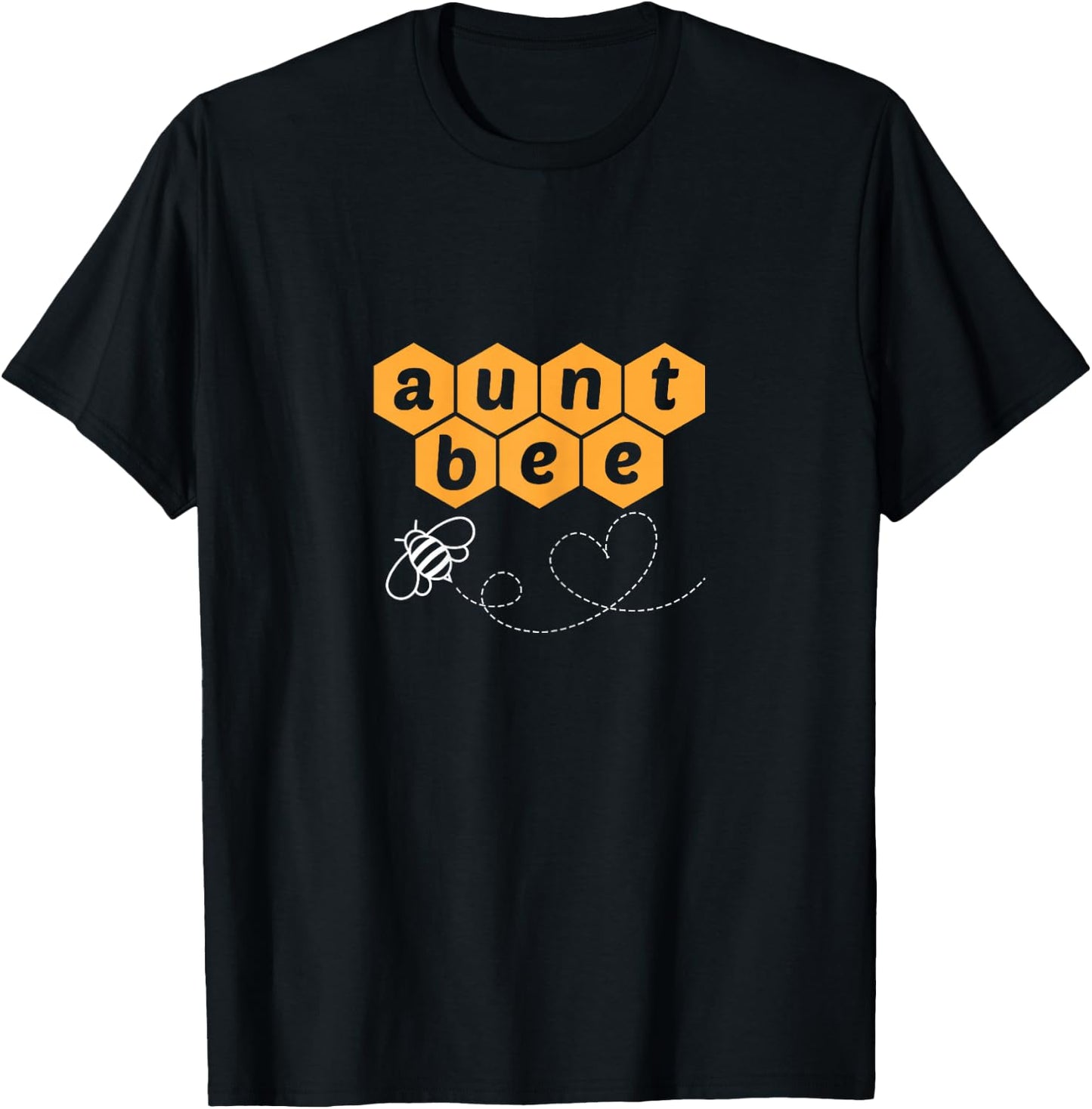 Aunt Bee Auntie Beekeeper Beekeeping Matching Family T-Shirt - T-Shirt | Black