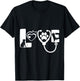 Love Animals Veterinarian T-Shirt - T-Shirt | Black