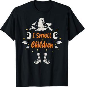 Halloween I Smell Children Funny Teacher costume Men Women Kids T-Shirt - T-Shirt | Black