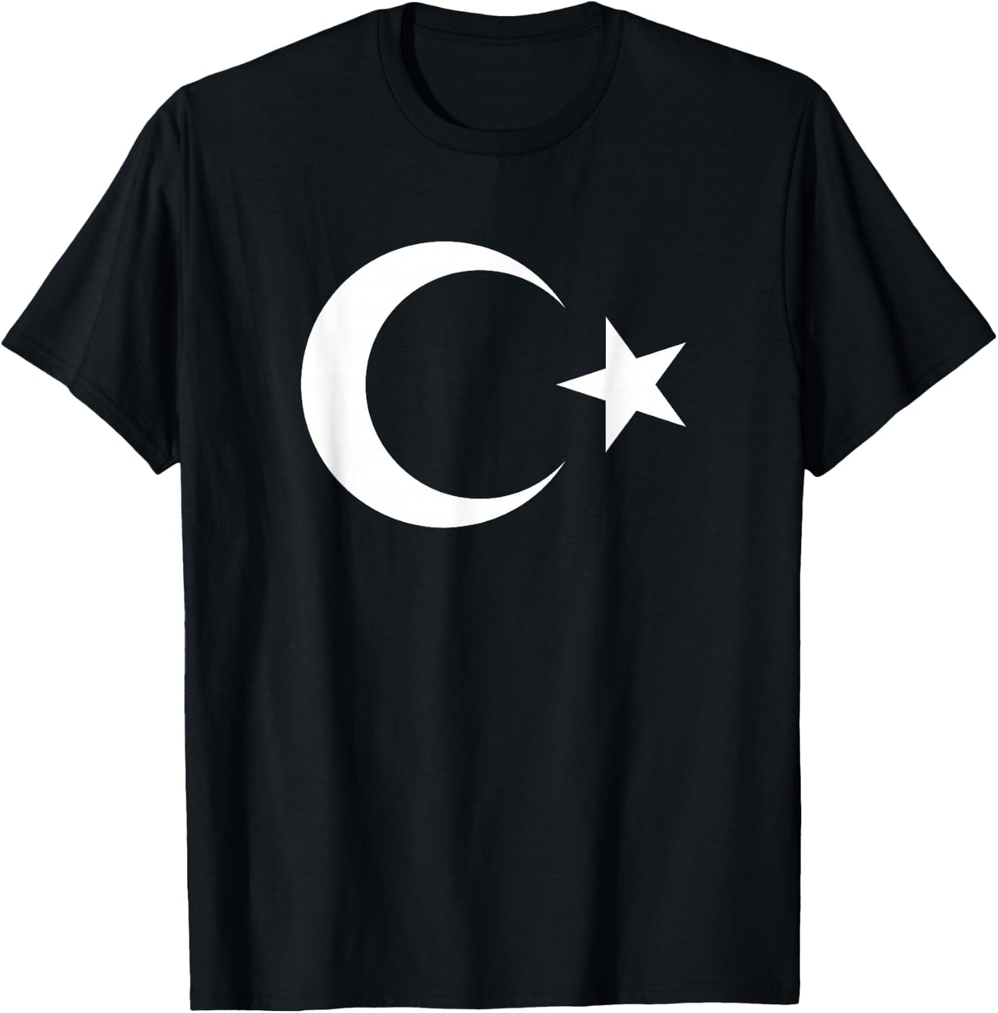 Turkish Flag Turk Bayragi Turkiye Turkey Flag T-Shirt - T-Shirt | Black