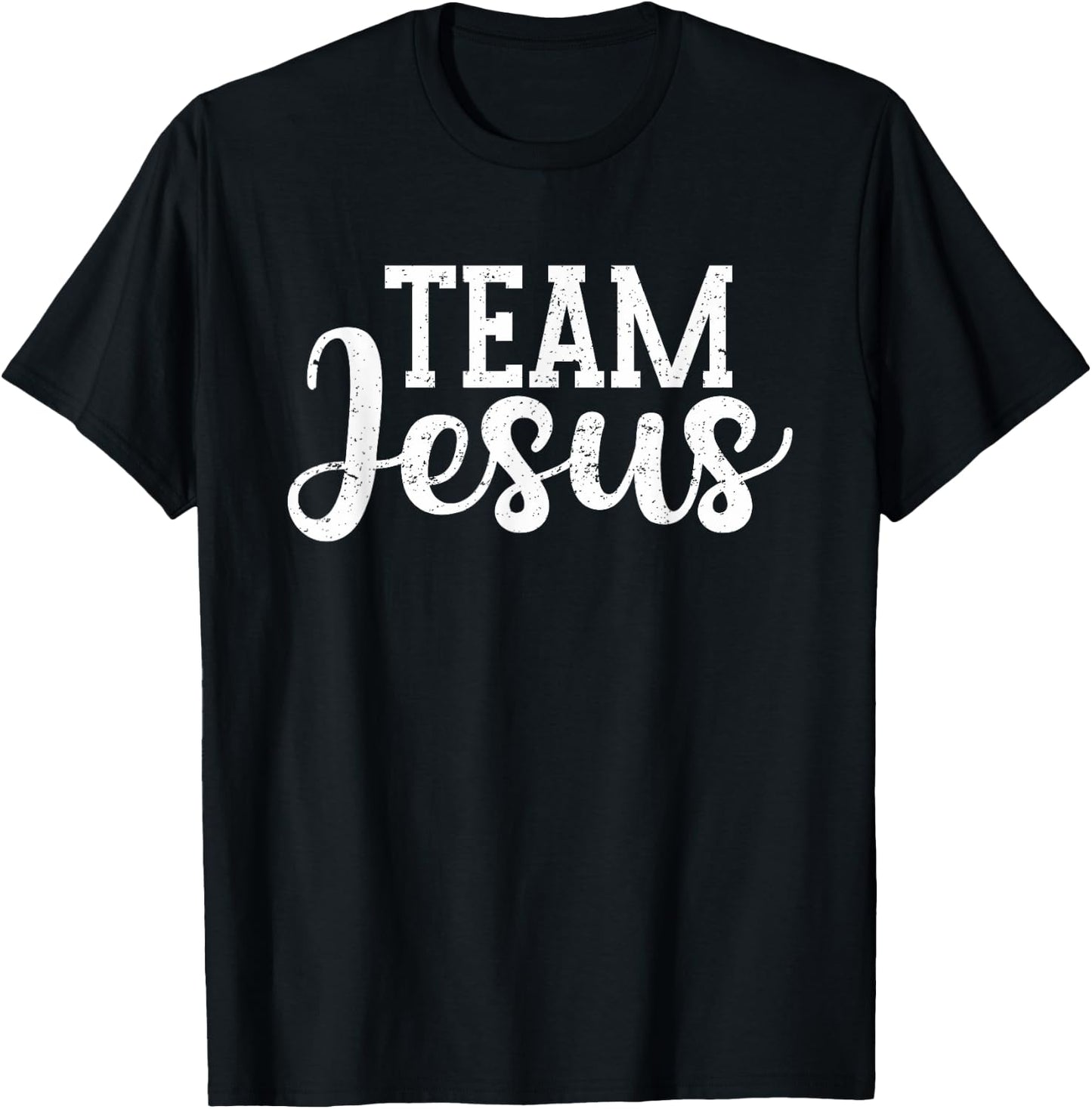 Team Jesus | Christian Jesus T-Shirt - T-Shirt | Black
