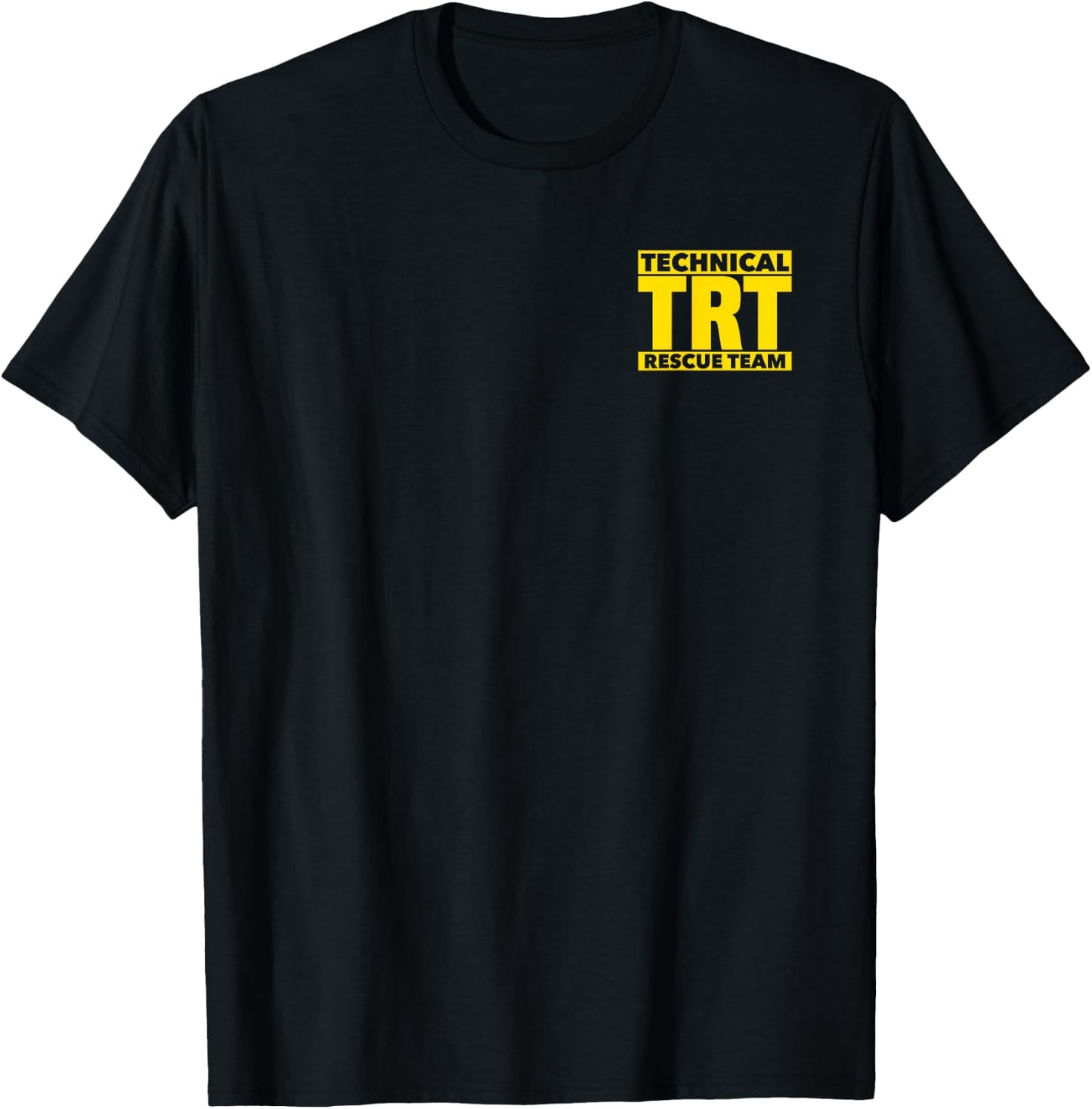 Technical Rescue Team TRT for Fire Search EMS EMT T-Shirt - T-Shirt | Black