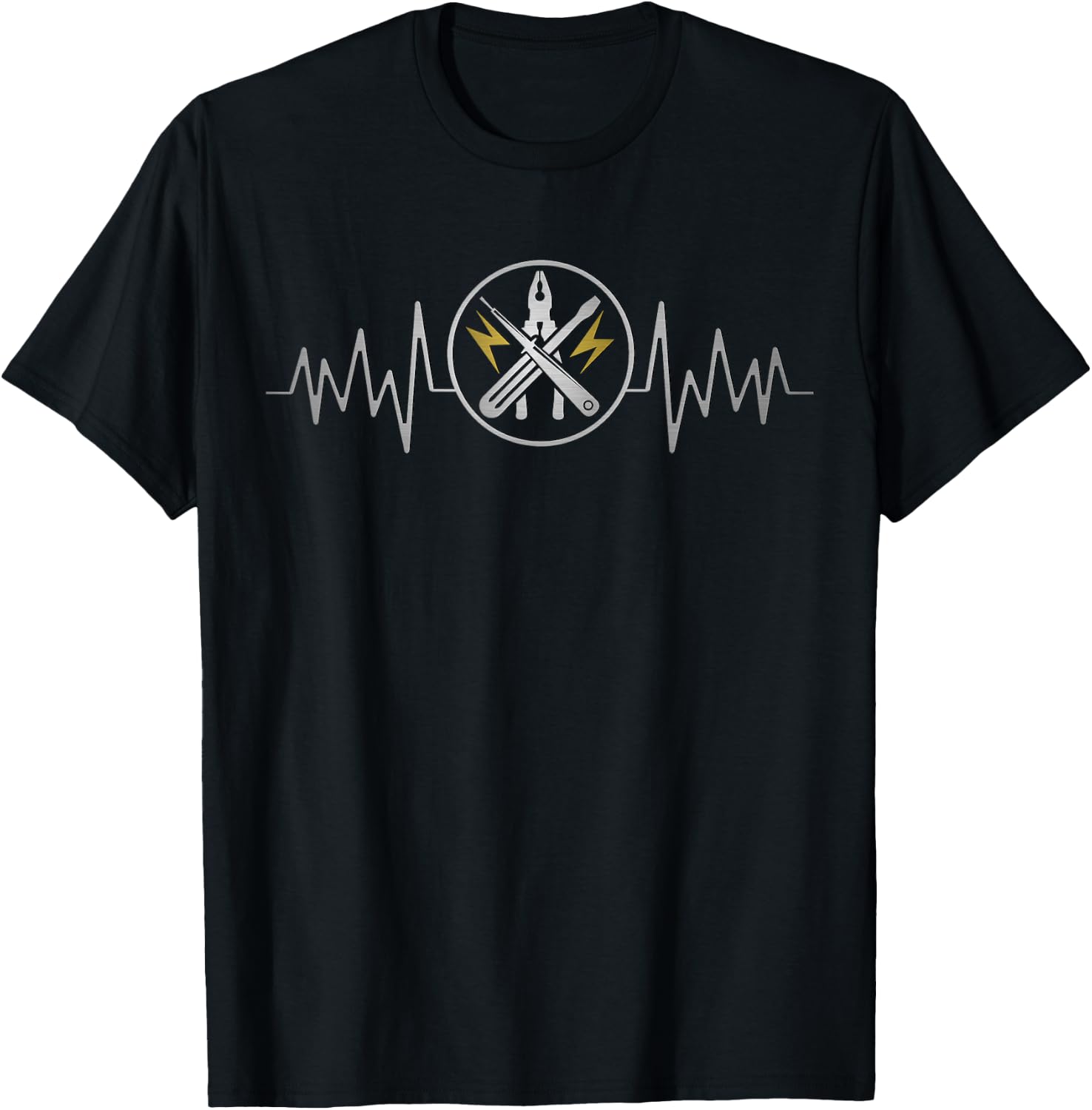 Electrician Guild Logo T-Shirt - T-Shirt | Black