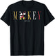 Disney Classic Disney Mickey And Friends Mickey Mouse Est 1928 Simple Text T Shirt, Blue, Small US T-Shirt - T-Shirt | Black
