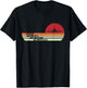 Airplane Pilot Aviation Papa The Man The Pilot The Legend T-Shirt - T-Shirt | Black