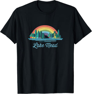 Lake Mead - Rainbow Lake Souvenir T-Shirt - T-Shirt | Black