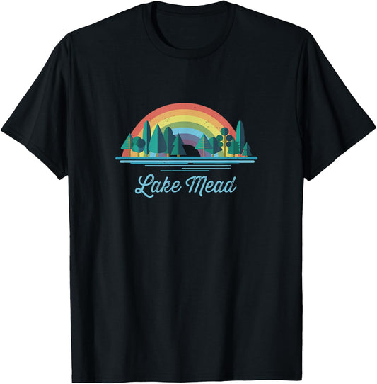 Lake Mead - Rainbow Lake Souvenir T-Shirt - T-Shirt | Black