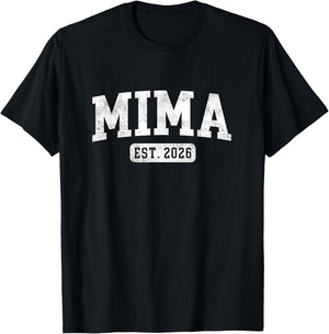 Mima Est 2026 Promoted To Mima Announcement T-Shirt - T-Shirt | Black