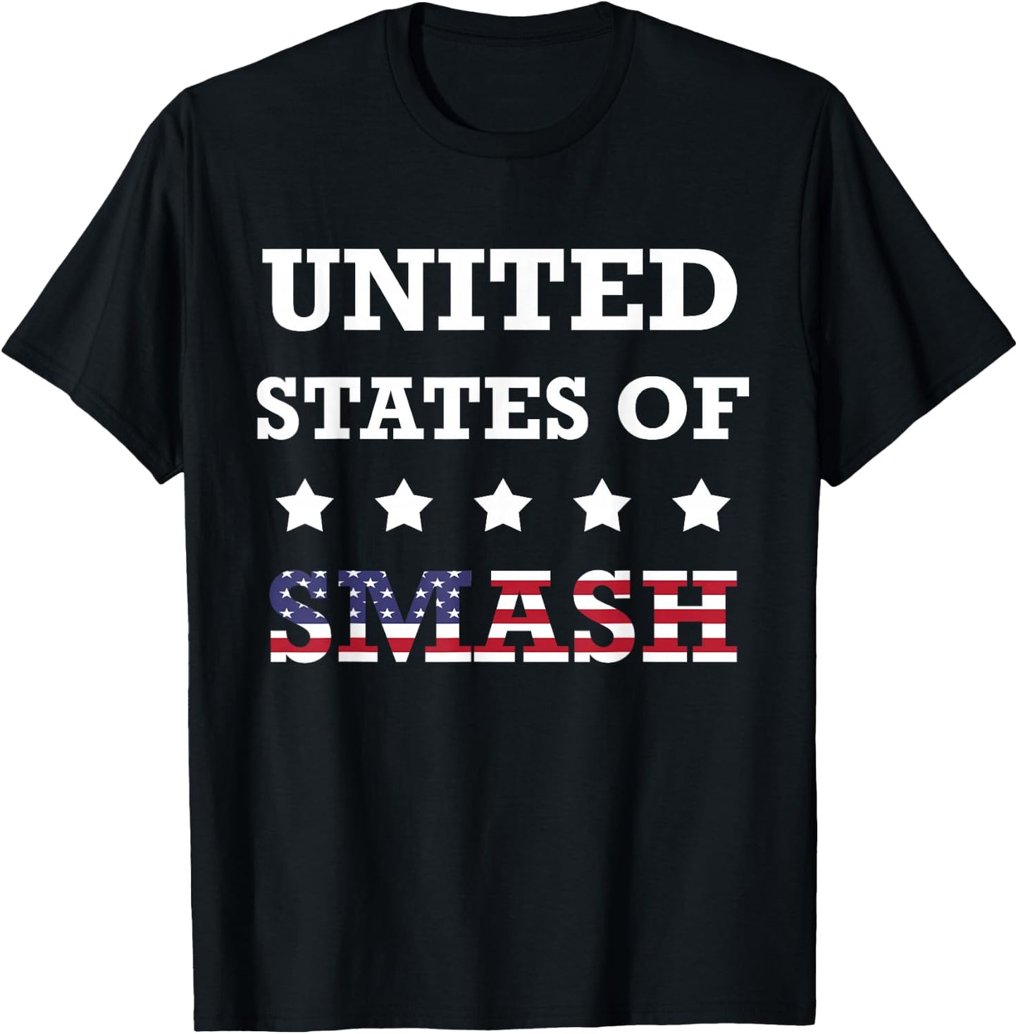 United States of Smash All Might Anime T-Shirt - T-Shirt | Black
