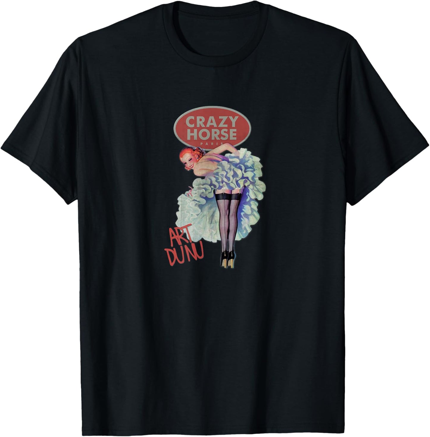 Crazy Horse Paris - Art du nu - Art of the Nude T-Shirt - T-Shirt | Black